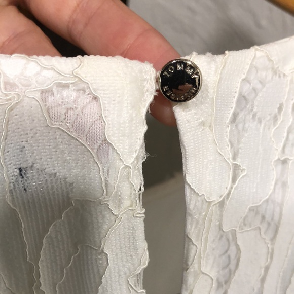 Like new! - TOMMY HILFIGER Lace Overlay Sleeveless Dress - Picture 3 of 7